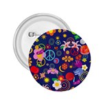 Boho floral  2.25  Button