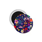 Boho floral  1.75  Magnet