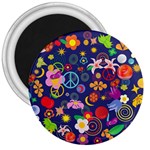 Boho floral  3  Magnet