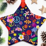 Boho floral  Ornament (Star)