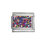 Boho floral  Italian Charm (9mm)