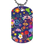 Boho floral  Dog Tag (One Side)