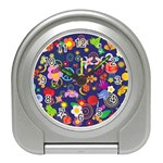 Boho floral  Travel Alarm Clock