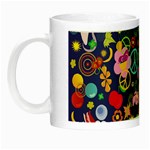 Boho floral  Night Luminous Mug