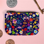 Boho floral  Mini Coin Purse