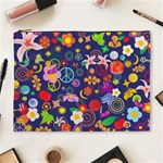 Boho floral  Cosmetic Bag (XL)