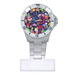 Boho floral  Plastic Nurses Watch