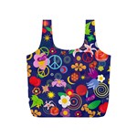 Boho floral  Full Print Recycle Bag (S)