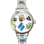 Breaking Bad Round Italian Charm Watch