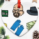 Breaking Bad Ornament (Heart)