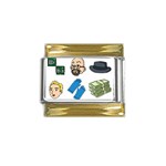 Breaking Bad Gold Trim Italian Charm (9mm)