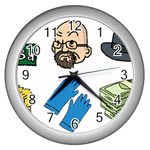 Breaking Bad Wall Clock (Silver)