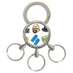 Breaking Bad 3-Ring Key Chain