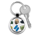 Breaking Bad Key Chain (Round)