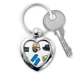 Breaking Bad Key Chain (Heart)