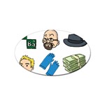 Breaking Bad Sticker Oval (10 pack)