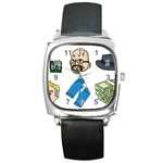 Breaking Bad Square Metal Watch