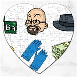 Breaking Bad Jigsaw Puzzle (Heart)