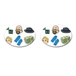 Breaking Bad Cufflinks (Oval)