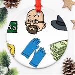 Breaking Bad Round Ornament (Two Sides)