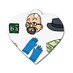 Breaking Bad Dog Tag Heart (Two Sides)