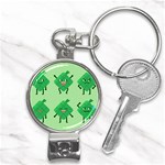 Ketupat Nail Clippers Key Chain