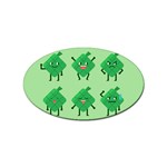 Ketupat Sticker Oval (100 pack)