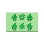 Ketupat Sticker Rectangular (10 pack)