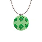 Ketupat 1  Button Necklace