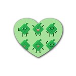 Ketupat Heart Coaster (4 pack)