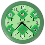 Ketupat Color Wall Clock