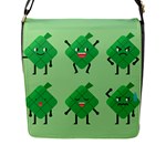 Ketupat Flap Closure Messenger Bag (L)