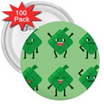 Ketupat 3  Button (100 pack)