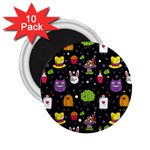  black Wonderland 2.25  Magnet (10 pack)