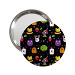  black Wonderland 2.25  Handbag Mirror