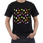  black Wonderland Men s T-Shirt (Black)