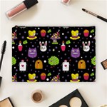  black Wonderland Cosmetic Bag (Large)