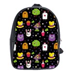  black Wonderland School Bag (Large)