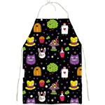  black Wonderland Full Print Apron