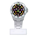  black Wonderland Plastic Nurses Watch