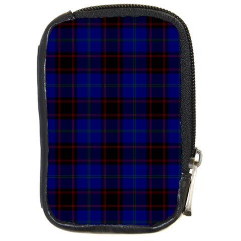 Homes Tartan Compact Camera Leather Case from ArtsNow.com Front