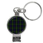 Blackwatch Tartan Nail Clippers Key Chain