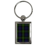 Blackwatch Tartan Key Chain (Rectangle)