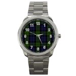 Blackwatch Tartan Sport Metal Watch