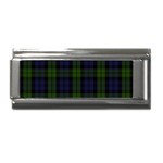 Blackwatch Tartan Superlink Italian Charm (9mm)