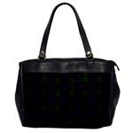 Blackwatch Tartan Oversize Office Handbag (One Side)