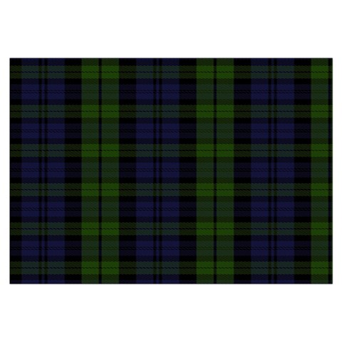 Blackwatch Tartan Samsung Galaxy Note 4 Case (White) from ArtsNow.com Front