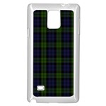 Blackwatch Tartan Samsung Galaxy Note 4 Case (White)