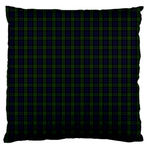 Blackwatch Tartan Large Flano Cushion Case (Two Sides) from ArtsNow.com Front