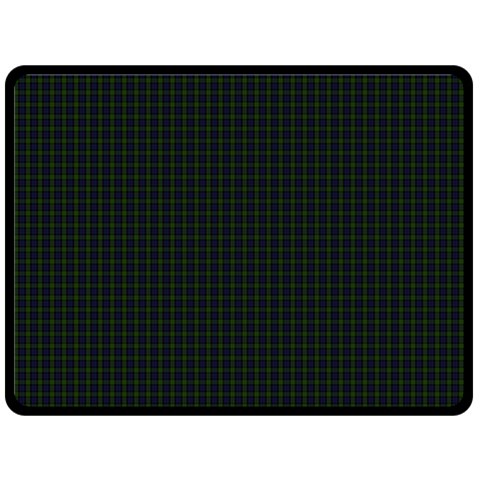 Blackwatch Tartan Double Sided Fleece Blanket (Large) (Two Sides) from ArtsNow.com 80 x60  Blanket Front